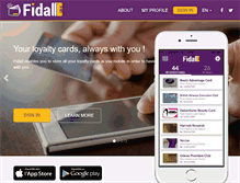 Tablet Screenshot of fidall.com